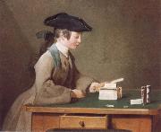 The House of Cards Jean Baptiste Simeon Chardin